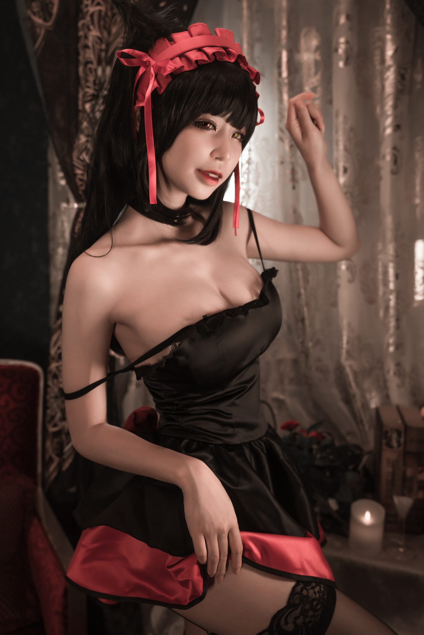 爱老师_PhD 狂三 猫咪内衣 [9P-70MB]