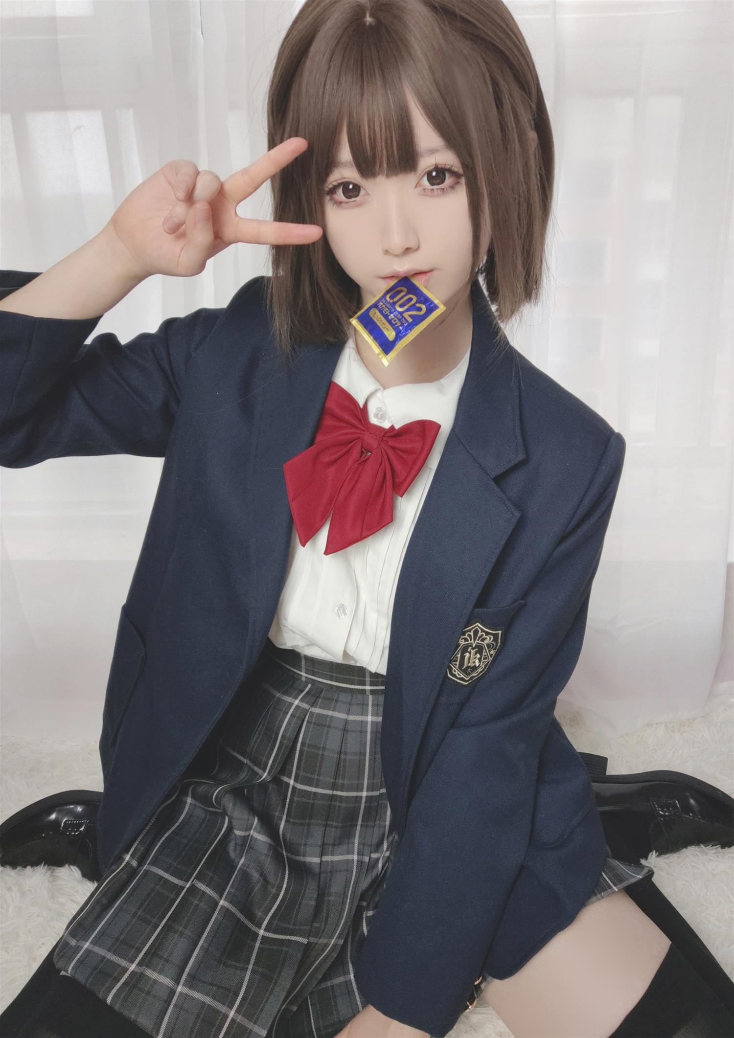 Asagiriai（愛ちゃん） 制服自拍 [21P-95MB]
