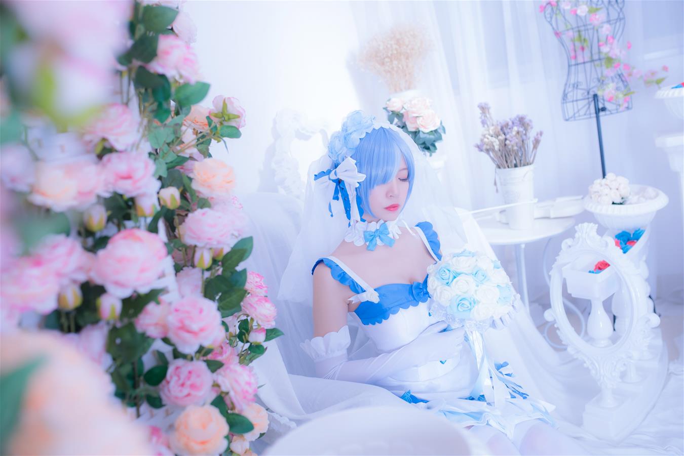 二佐 蕾姆2号本 雷姆花嫁 [33P-77MB]