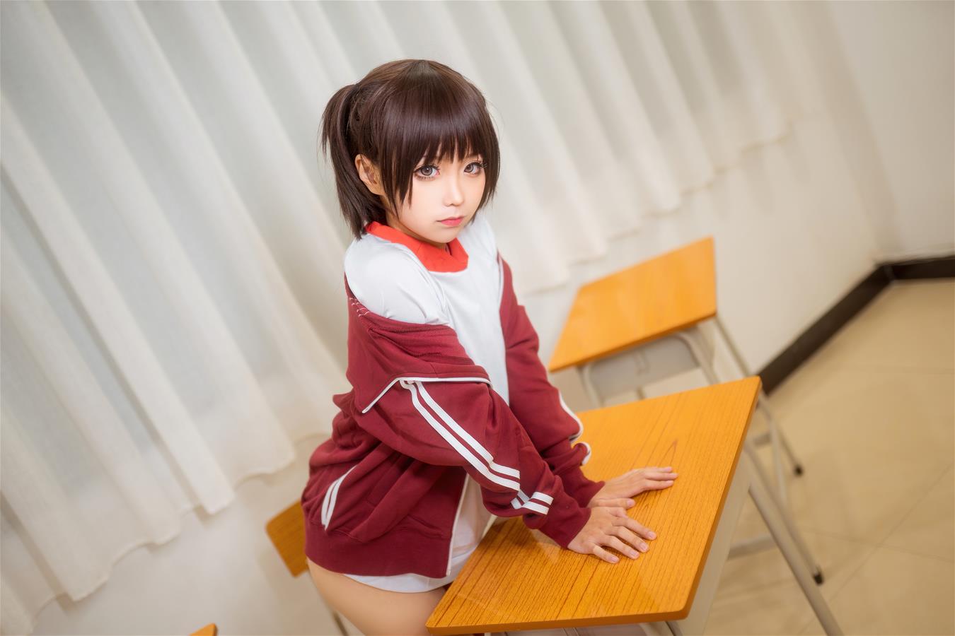蠢沫沫 体操服红 [45P-420MB]