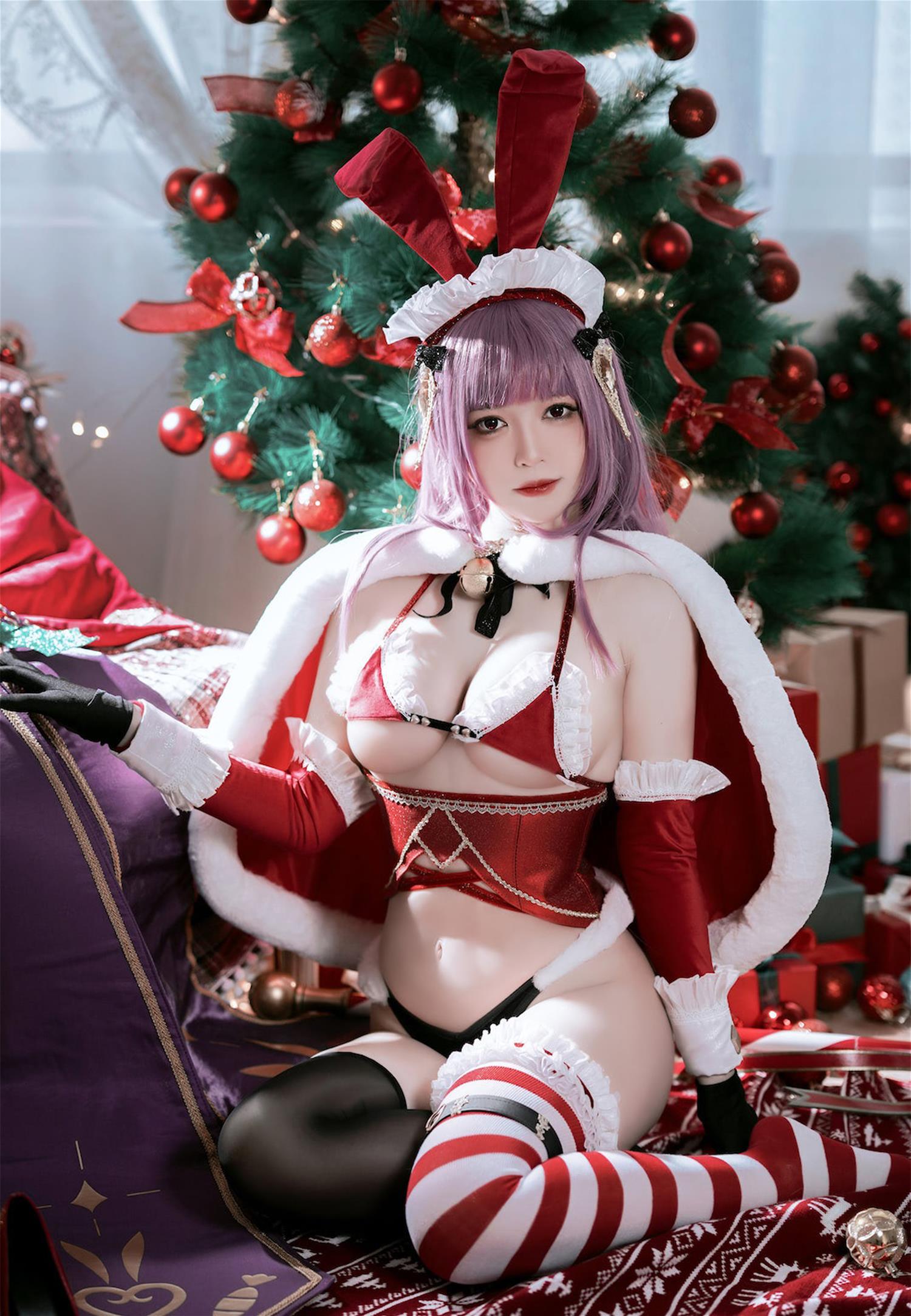 半半子 Christmas Bunny Aike [41P-456MB]