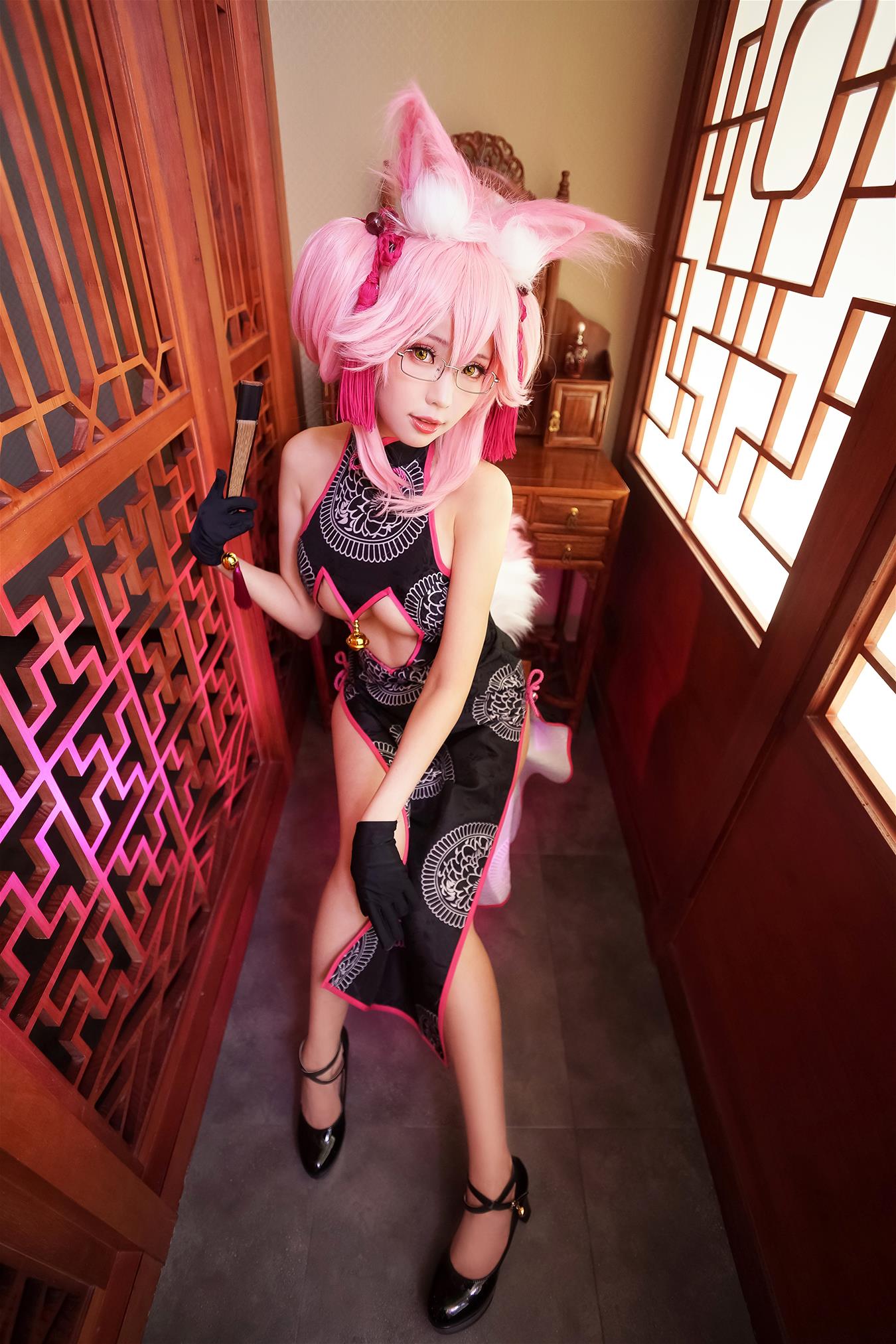 ElyEE子 玉藻前旗袍 [33P-208MB]