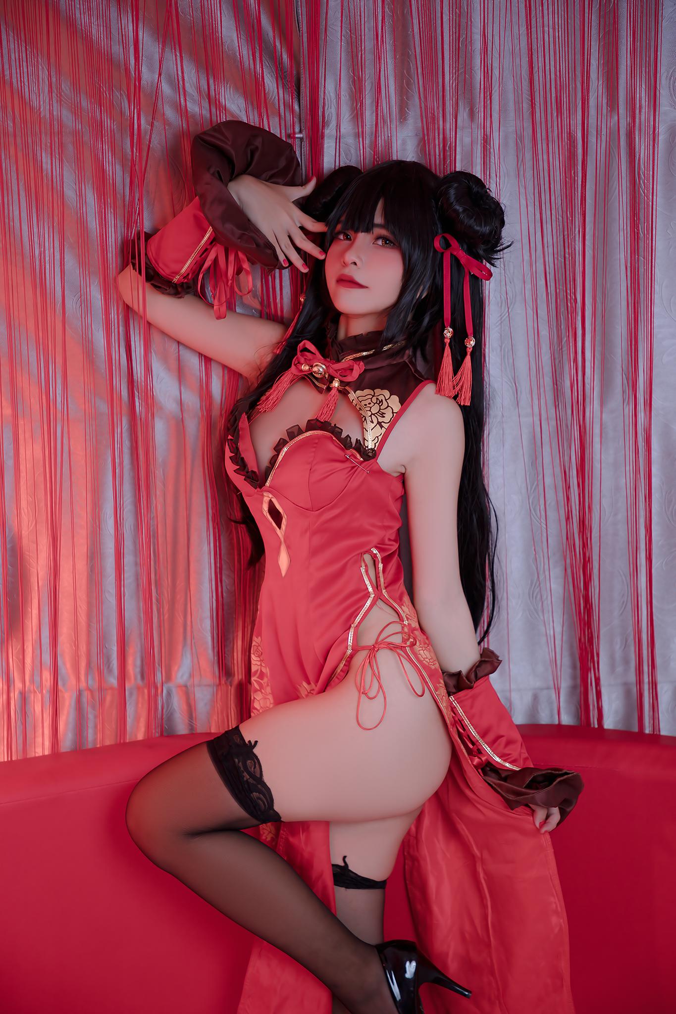 Azami 狂三旗袍 [14P-55MB]