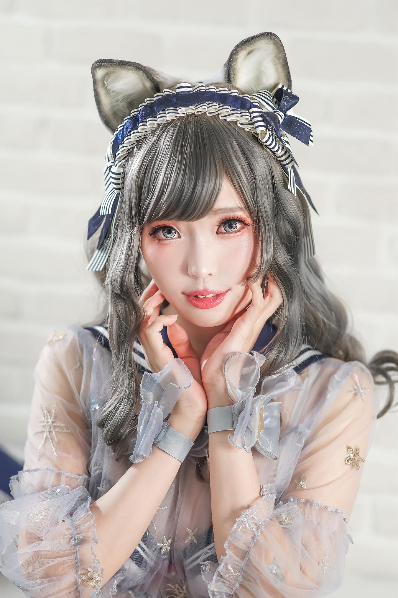 ElyEE子 灰太狼-透明睡裙 [21P-99MB]