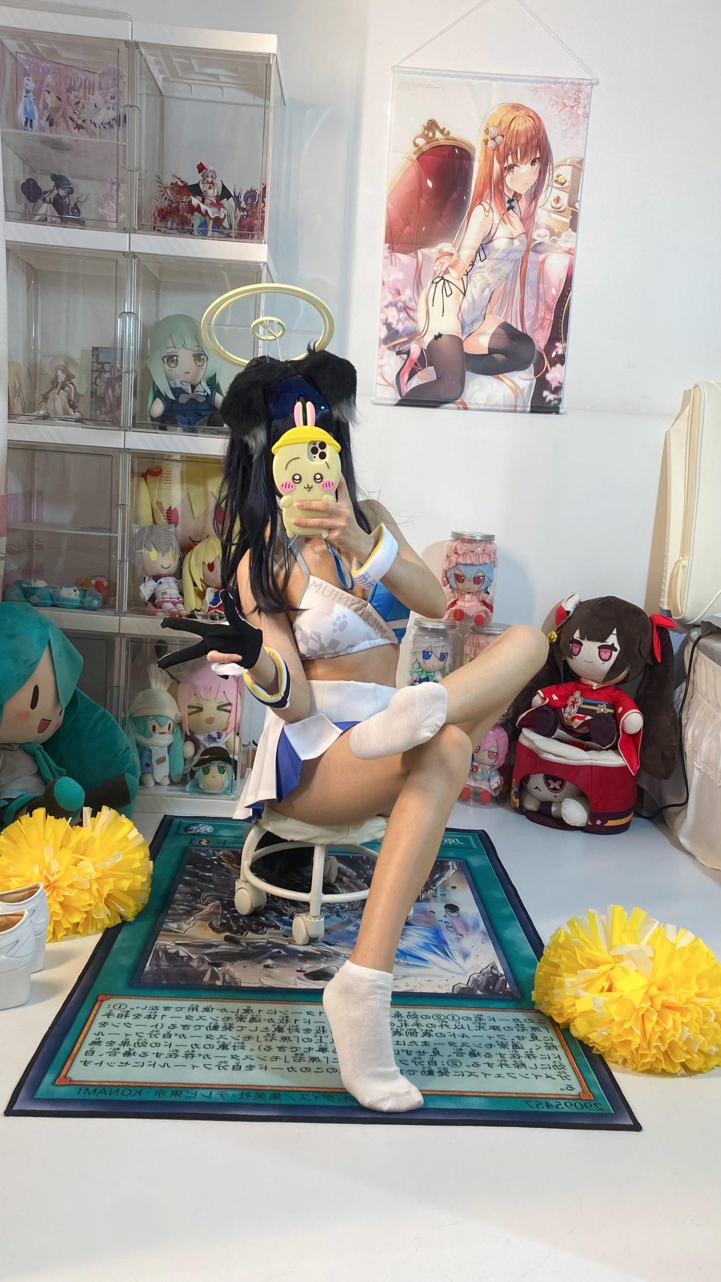 白栎Shirly 蔚蓝档案 猫冢响 应援团 [88P10V-1.45GB]