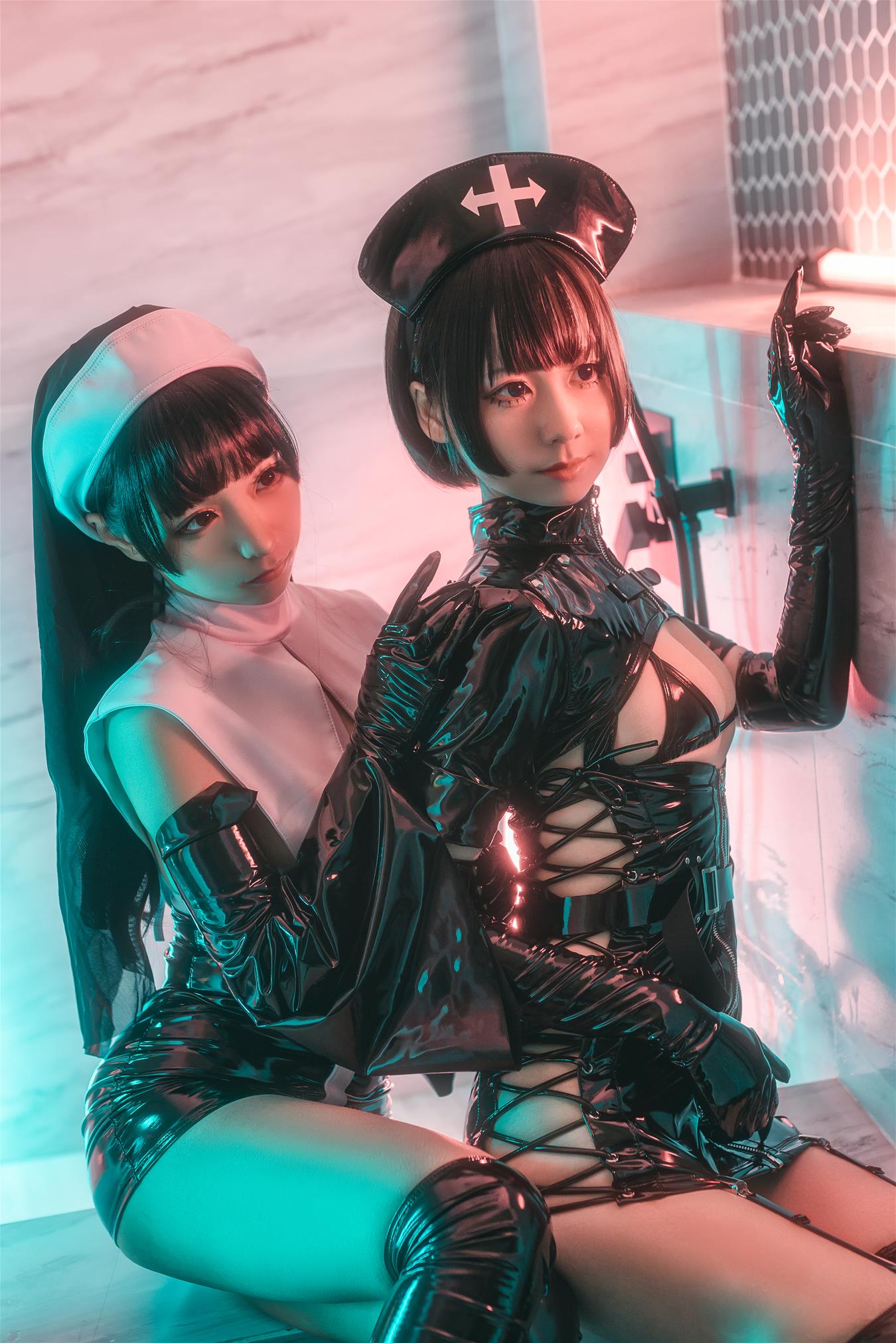 蠢沫沫 修女×护士 [50P-1.29GB]