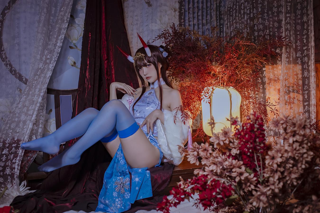 二佐 碧蓝航线 能代旗袍 [18P-120MB]