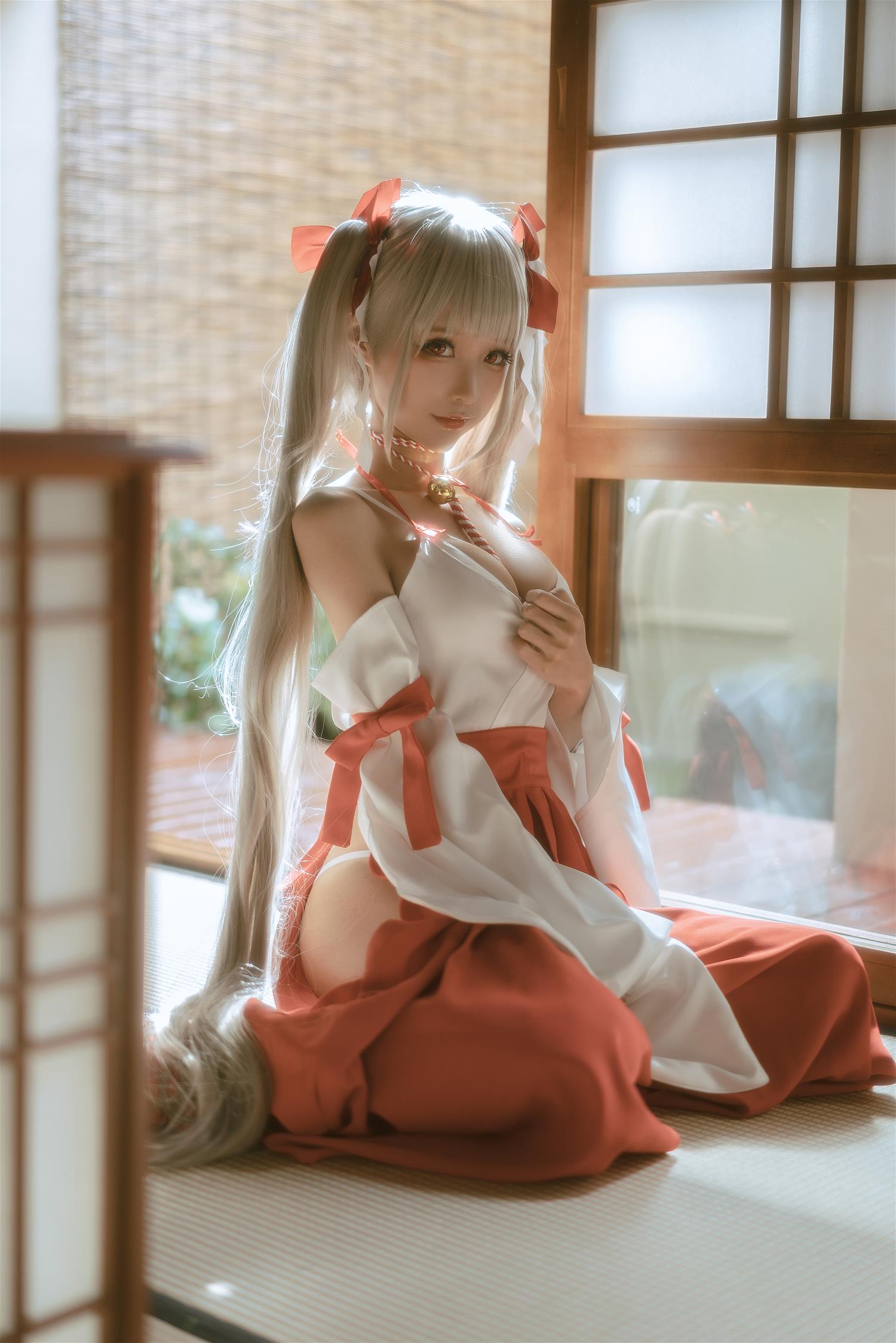 蠢沫沫 可畏-巫女 [55P-787MB]