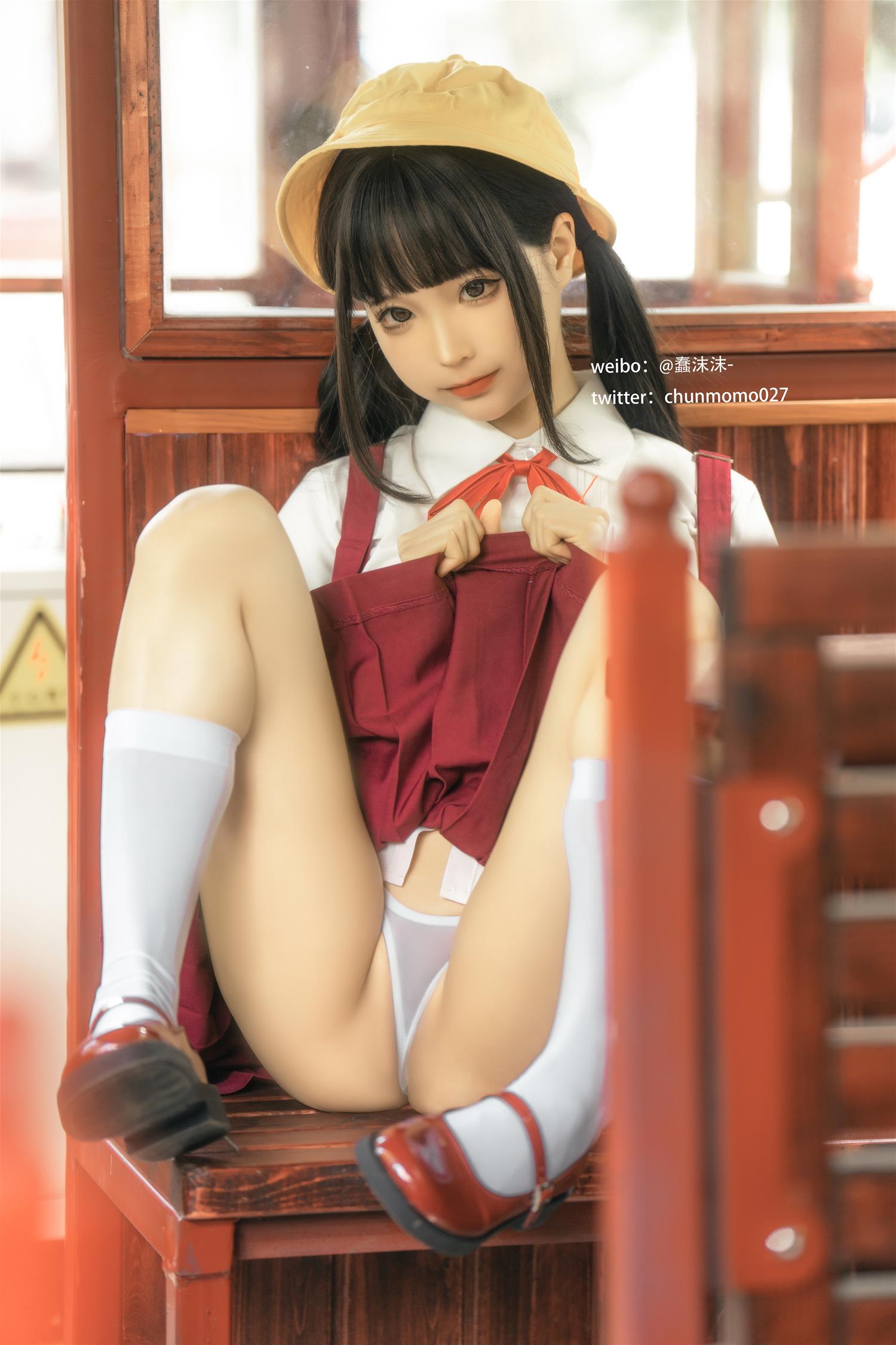 蠢沫沫 红火车 [16P-100MB]
